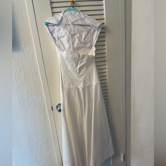 L'Academie by Marianna Brenna Midi Dress in White - Picture 6 of 6